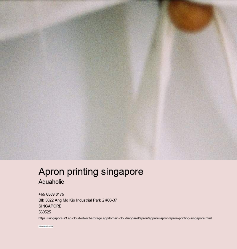 apron printing singapore