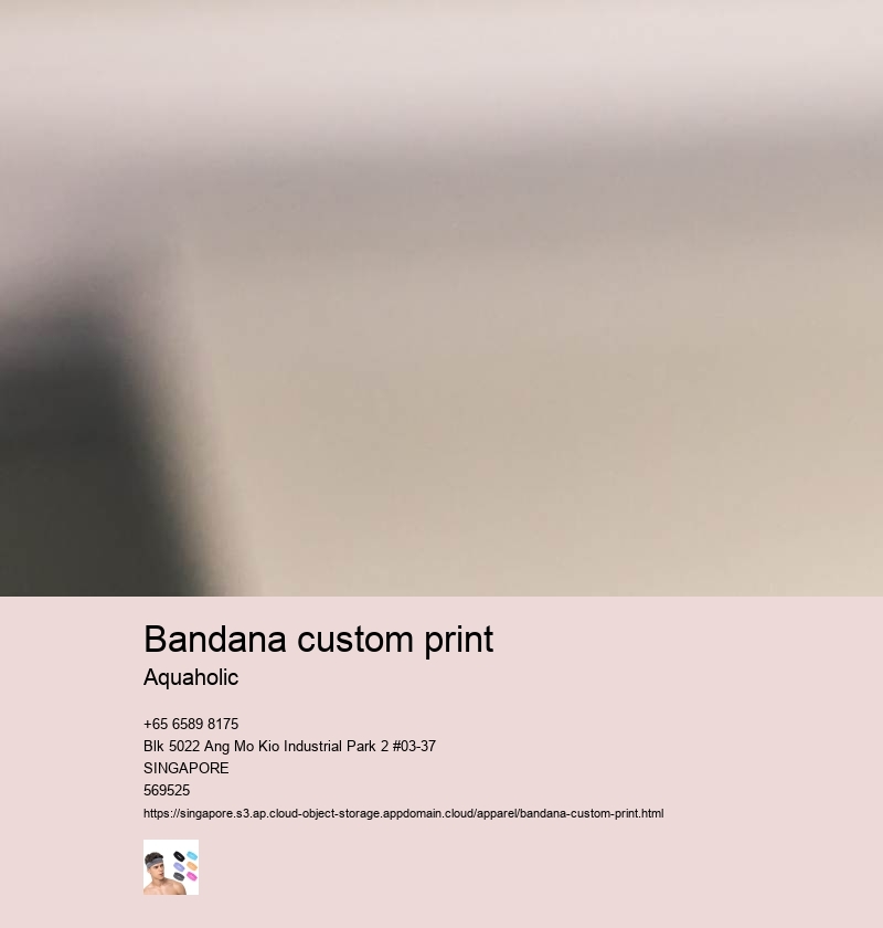 bandana custom print