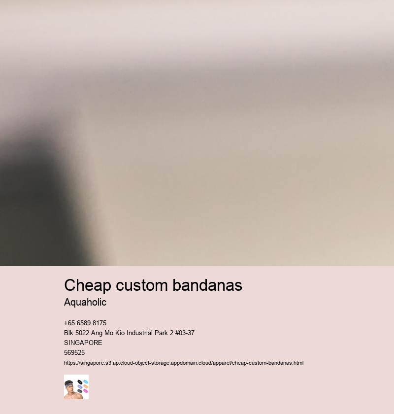 cheap custom bandanas