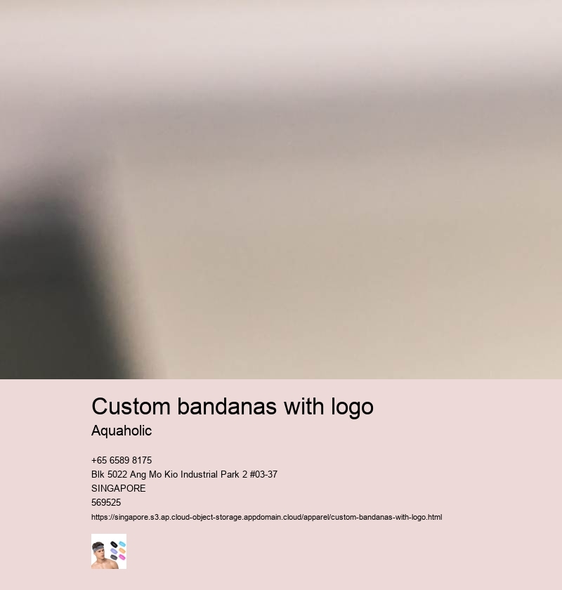 custom bandanas with logo