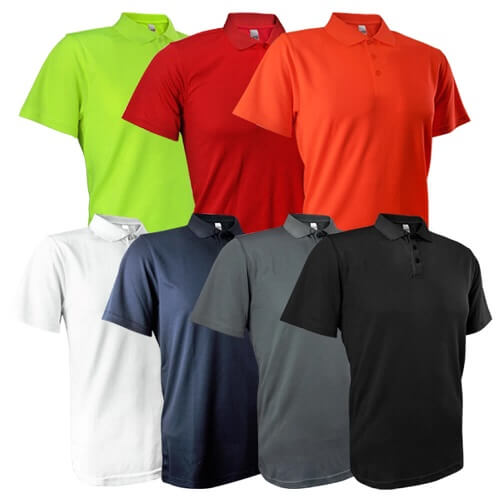 sublimated golf shirts