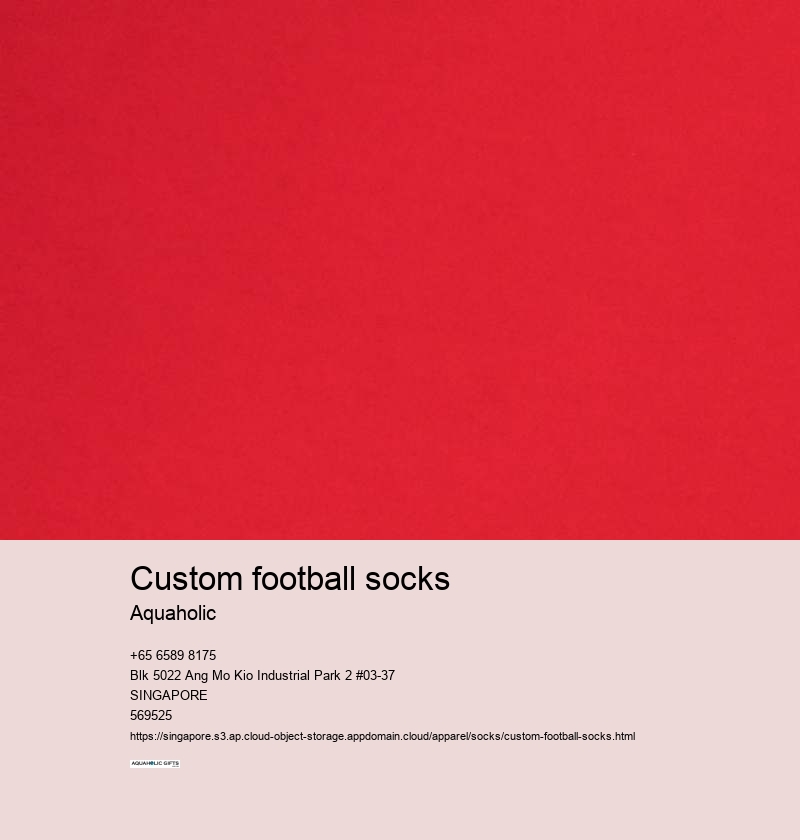 custom football socks