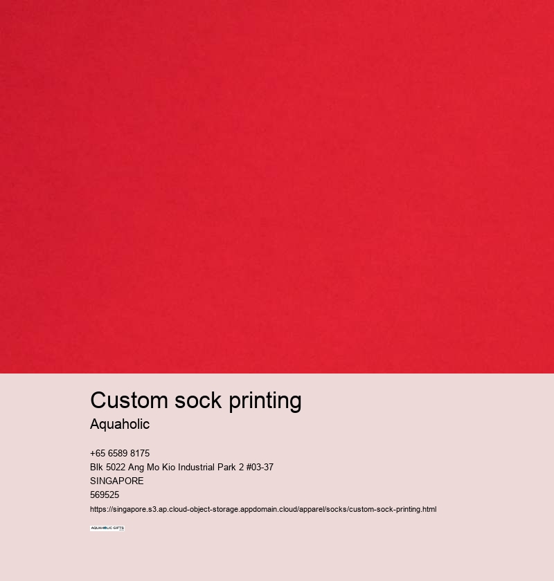 custom sock printing