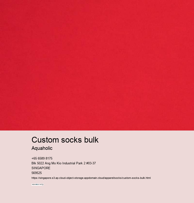 custom socks bulk