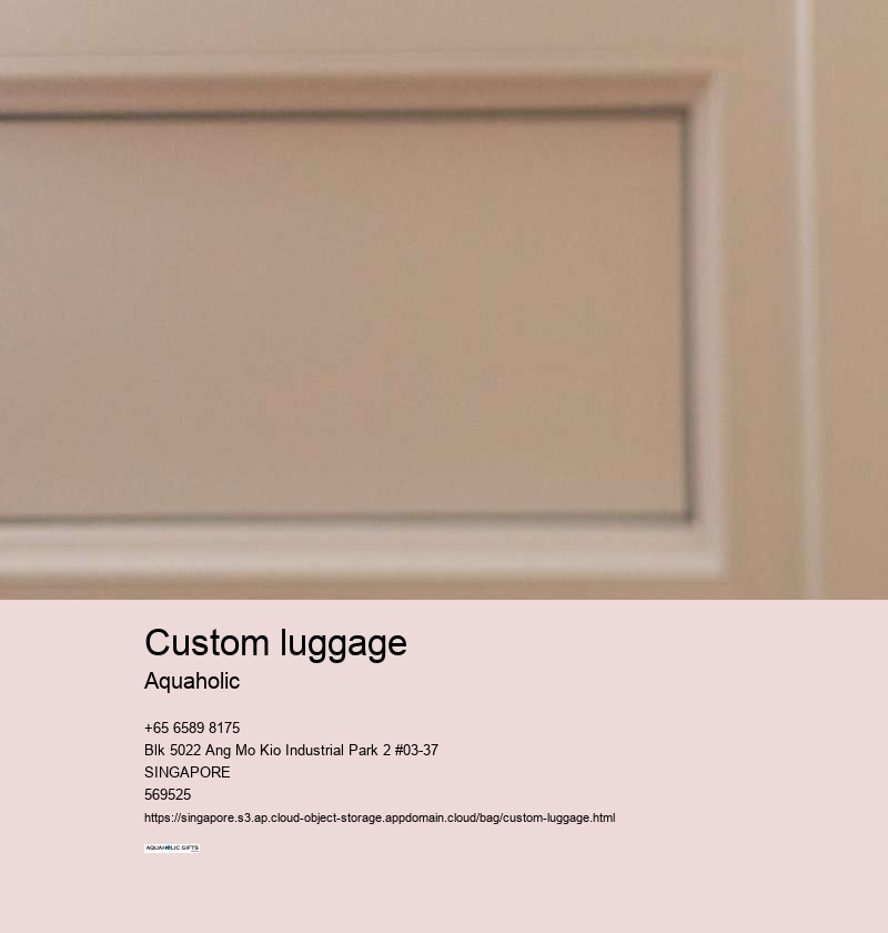 custom luggage