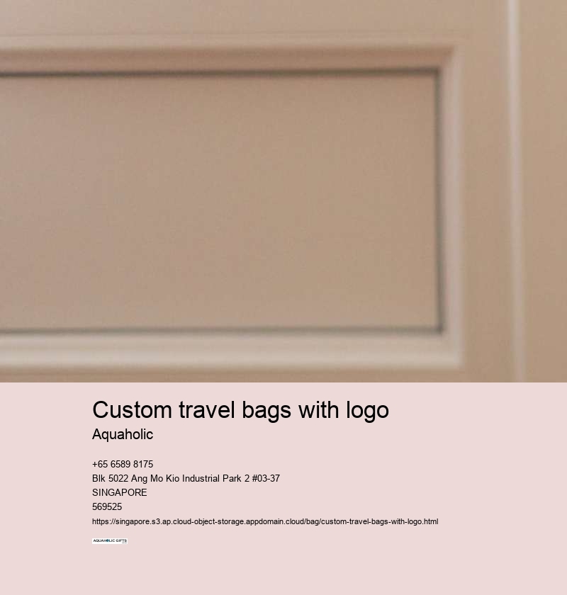 custom travel bags with logo