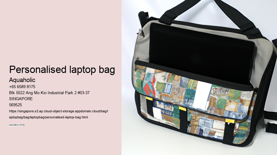 personalised laptop bag