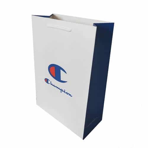 paper bags printed with logo
