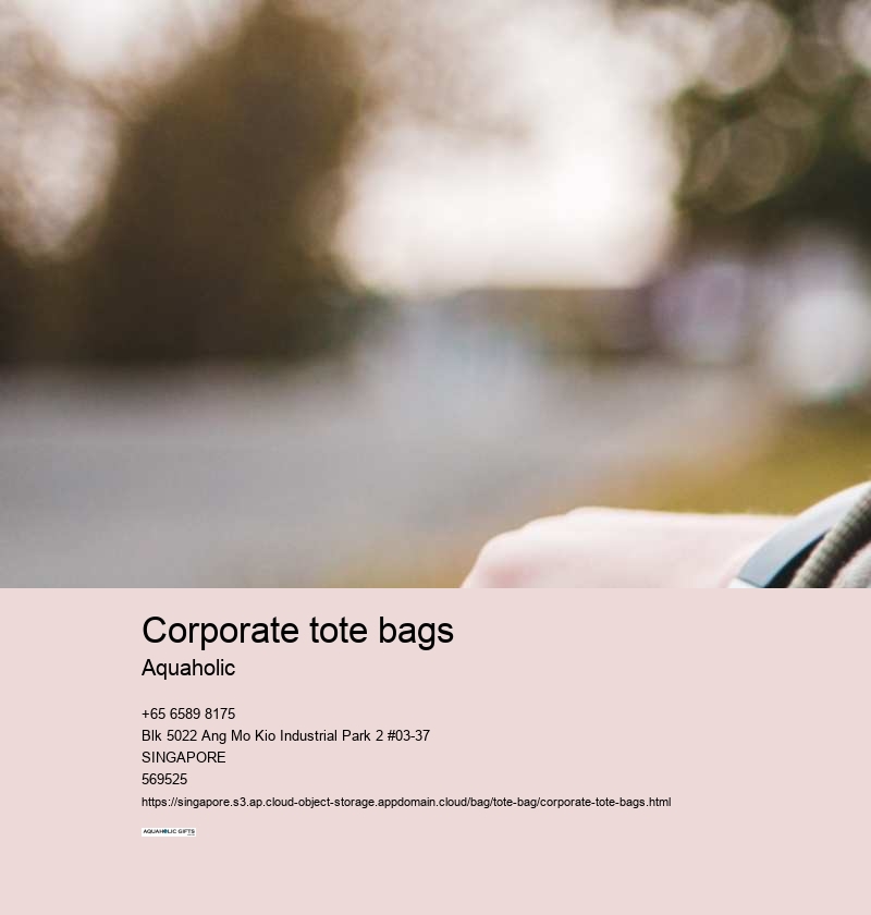 corporate tote bags