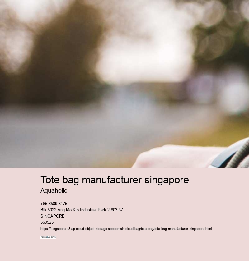 tote bag manufacturer singapore