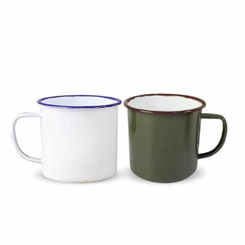 enamel custom mugs