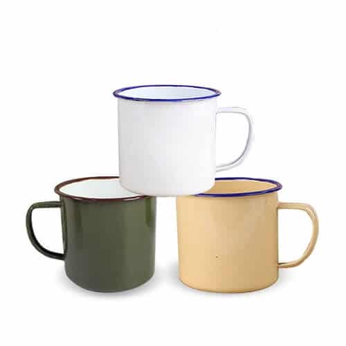 printed camping mugs