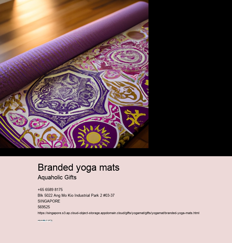 branded yoga mats