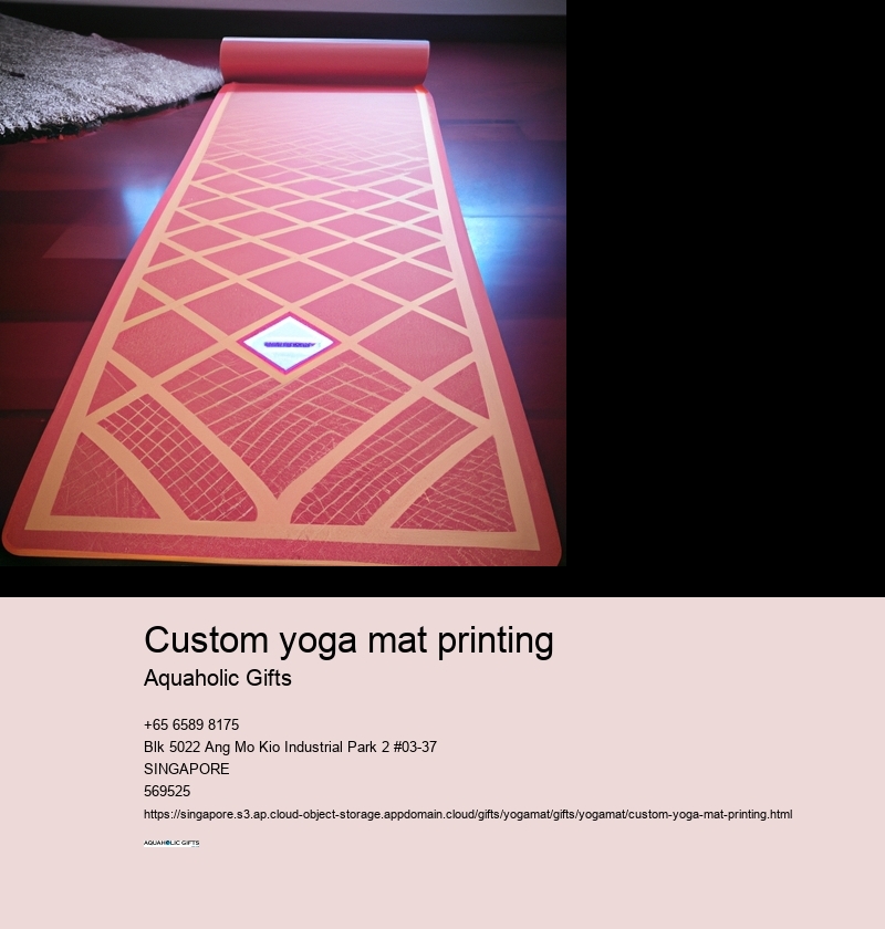 custom yoga mat printing