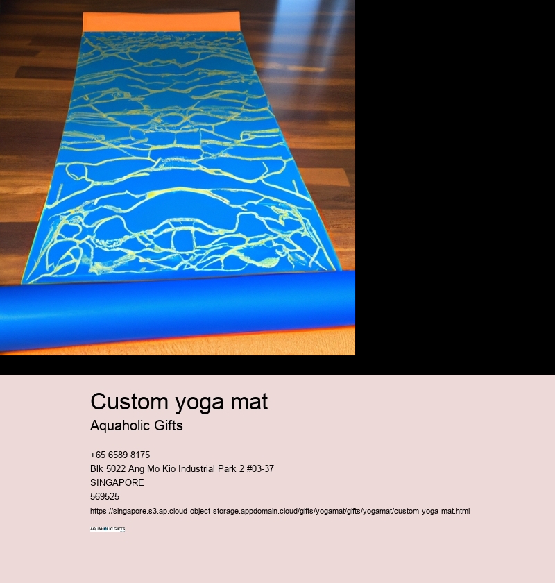 custom yoga mat