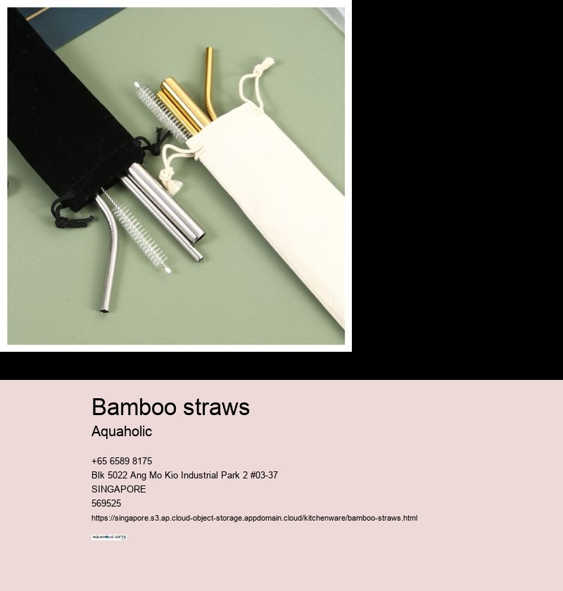 bamboo straws