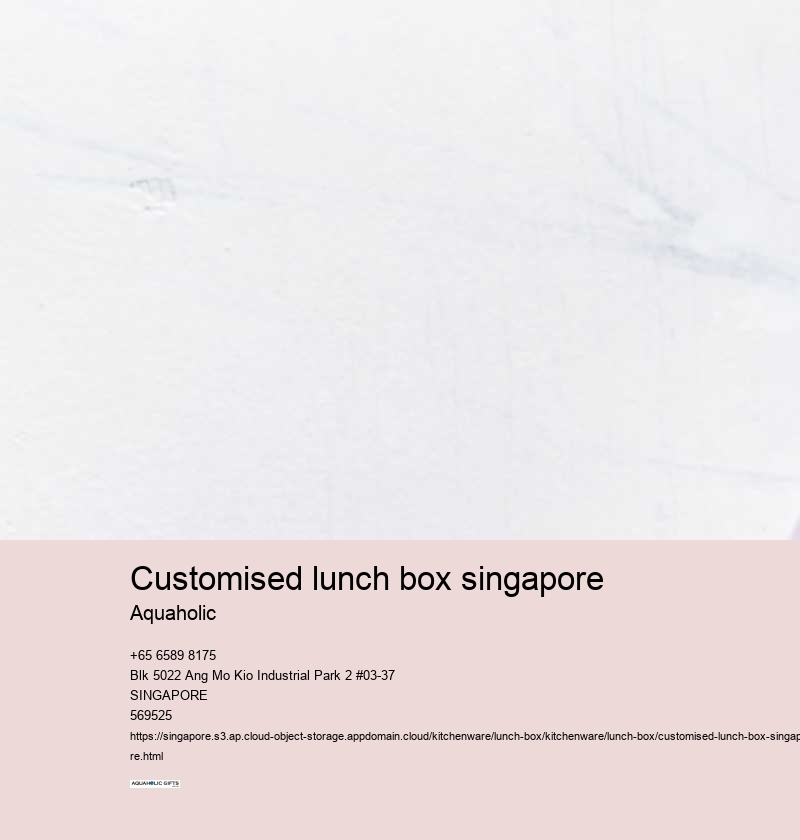 customised lunch box singapore