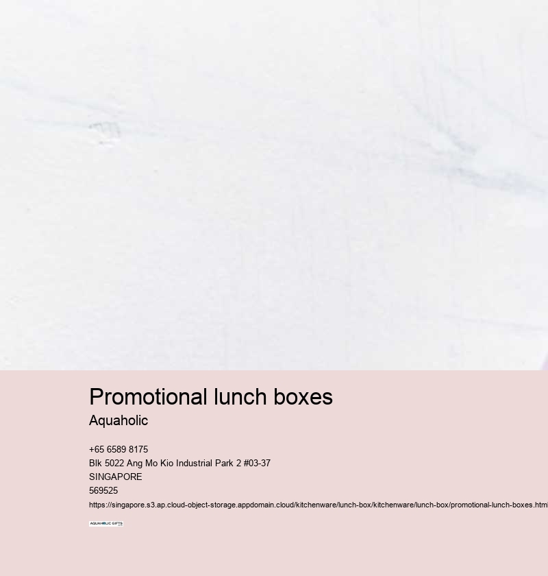 promotional lunch boxes