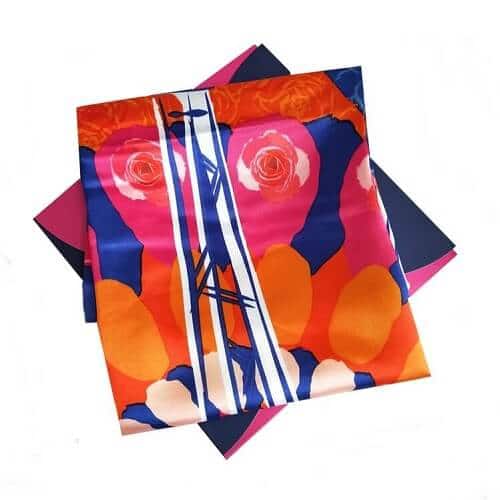 silk scarf print on demand